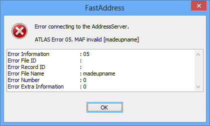 fastaddressclient-error-invalid-maf