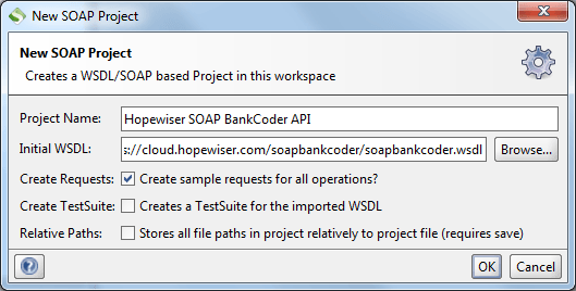 Soap Bankcoder New Project